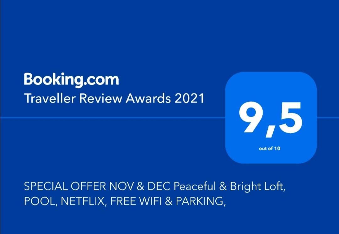 Peaceful & Bright Loft, Heated Pool, Netflix, Free Wifi & Parking, Tennis ลอส กริสเตียนอส ภายนอก รูปภาพ